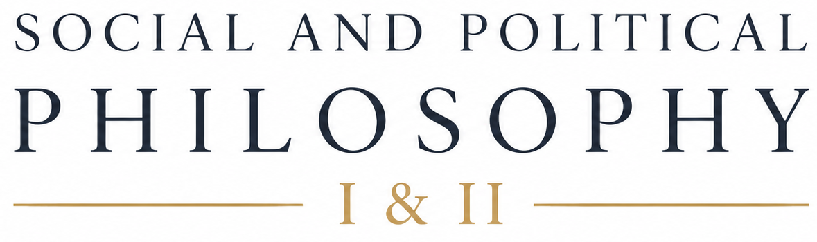 Social and Political Philosophy I & II – PHIL243/244